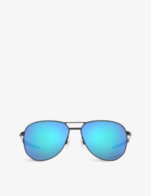 OAKLEY: OO4147 Contrail PRIZM™ metal aviator sunglasses