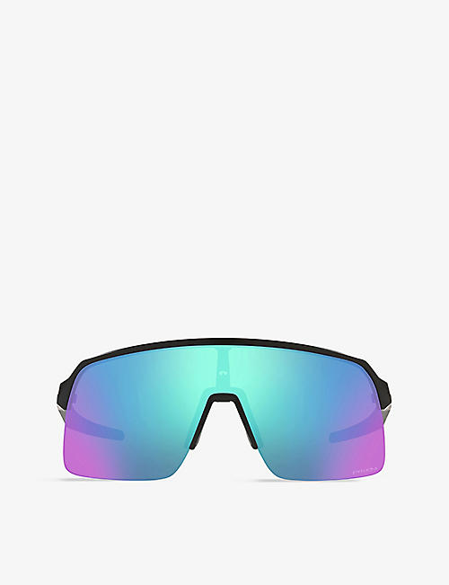 OAKLEY: OO9463 Sutro Lite acetate wraparound sunglasses