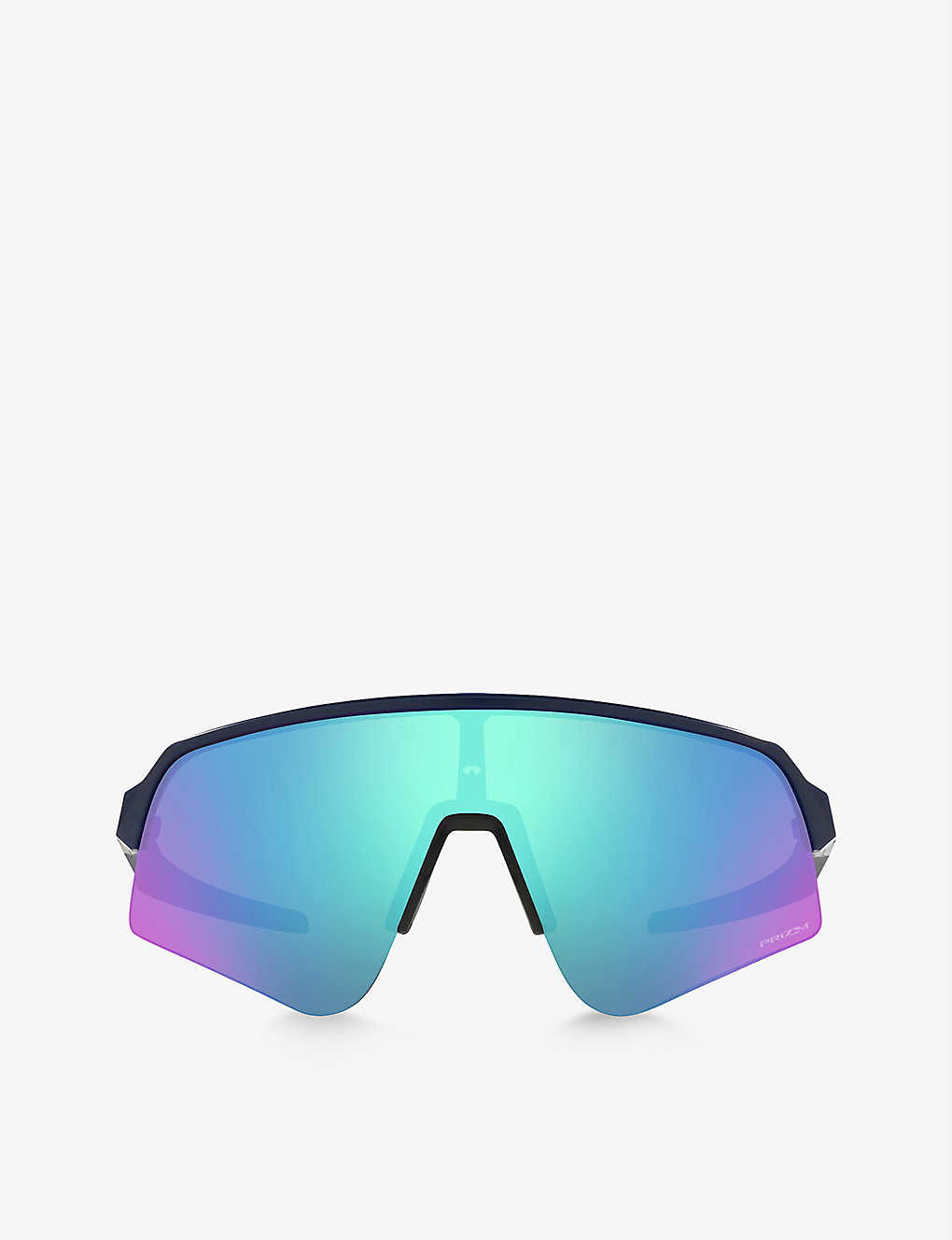Oakley Oo9465 Sutro Lite Sweep Acetate Wraparound Sunglasses In Blue