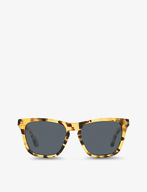 OLIVER PEOPLES: OV5449SU Lynes Sun square-frame acetate sunglasses