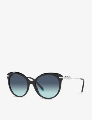 Tiffany & Co Cat Eye Sunglasses In Black
