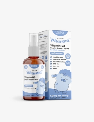 LITTLE PHARMA: Vitamin D Health Support spray 60ml