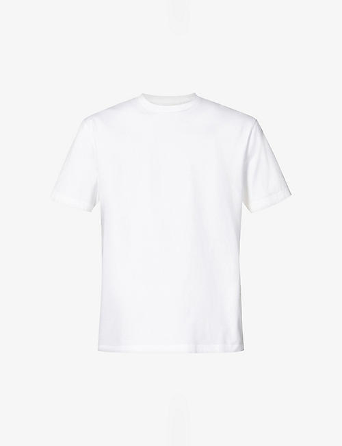 ACNE STUDIOS: Relaxed-fit logo-patch cotton T-shirt