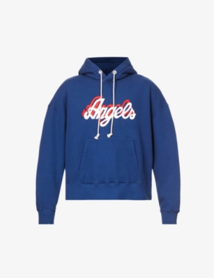 Logo-print cotton-jersey hoody