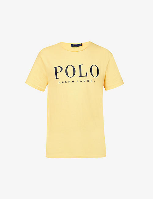 POLO RALPH LAUREN: Logo-printed crewneck cotton T-shirt