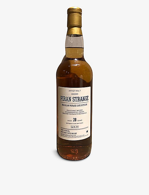 THE MACALLAN: 28-Year-Old Bourbon Cask Piran Strange single malt Scotch whisky 700ml