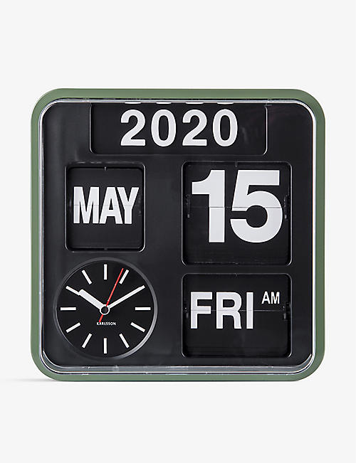 KARLSSON: Mini Flip mechanical wall clock 24.5cm
