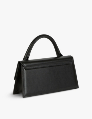 Jacquemus Womens Black Le Chiquito Long Leather Top-handle Bag