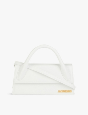 JACQUEMUS: Le Chiquito Long leather top-handle bag