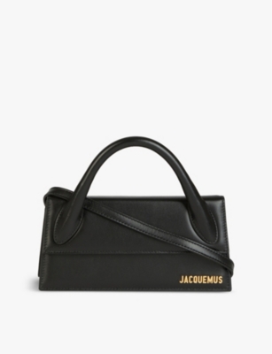JACQUEMUS: Le Chiquito Long leather top-handle bag