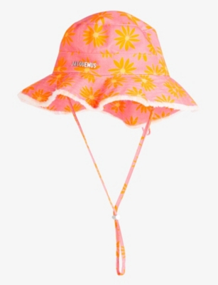 JACQUEMUS - Le Bob Artichaut floral-print cotton bucket hat 