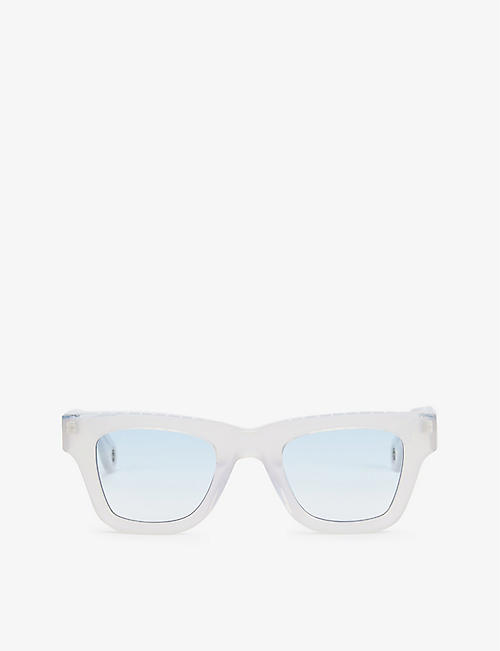 JACQUEMUS: Nocio wayfarer-frame acetate sunglasses