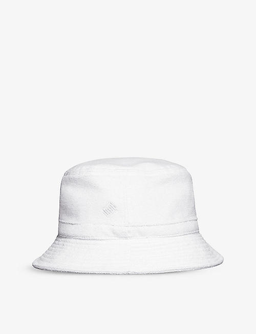 ETON: Logo-embroidered cotton-terry bucket hat