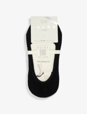 Falke Step Cotton-blend Socks In Black