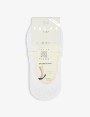 Falke Step Cotton-blend Socks In White 2000