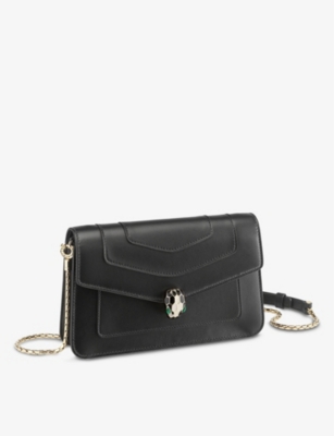 BVLGARI: Serpenti Forever leather cross-body bag