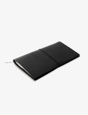 TRAVELER'S COMPANY: Traveler's leather notebook 22cm x 12cm