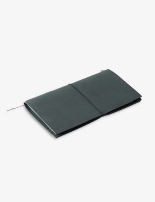 TRAVELER'S COMPANY: Traveler's leather notebook 22cm x 12cm