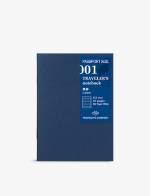 TRAVELER'S COMPANY: Traveler's leather notebook lined refill 001 pack