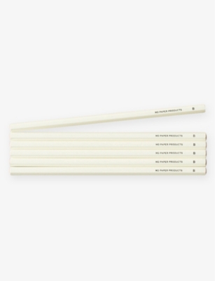MIDORI: Logo-print pencil set of six