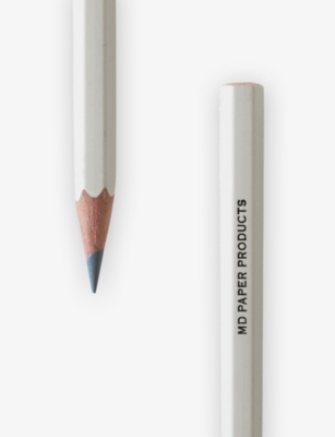 MIDORI: Logo-print coloured pencil set of six