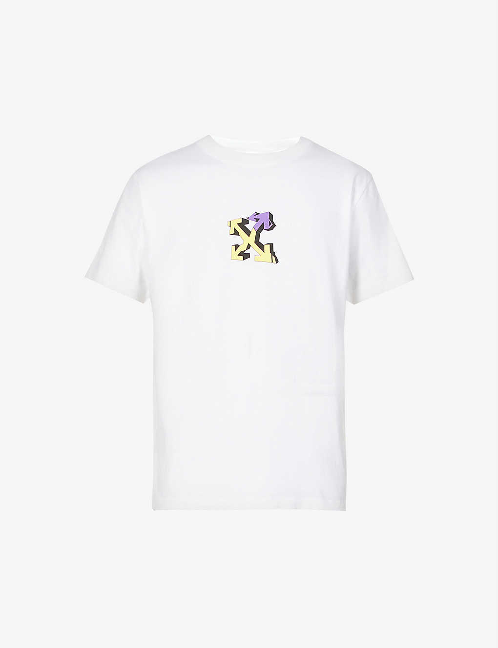 OFF-WHITE C/O VIRGIL ABLOH - Wizard Graffiti cotton T-shirt