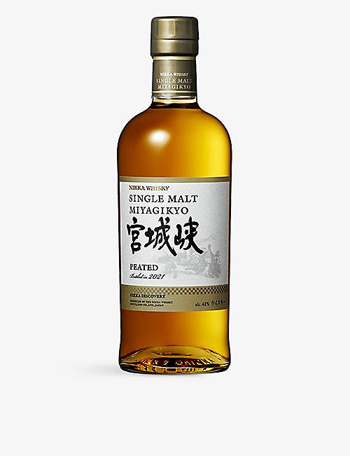 NIKKA: Miyagikyo peated single malt whisky 700ml