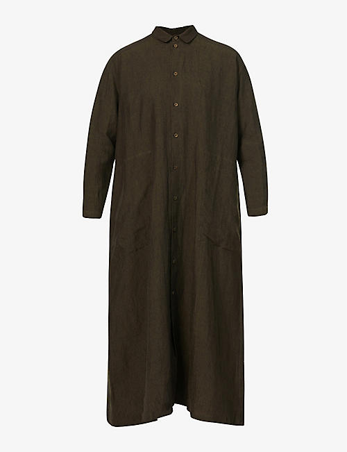 TOOGOOD: The Draughtsman linen midi dress