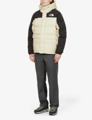 black and yellow north face