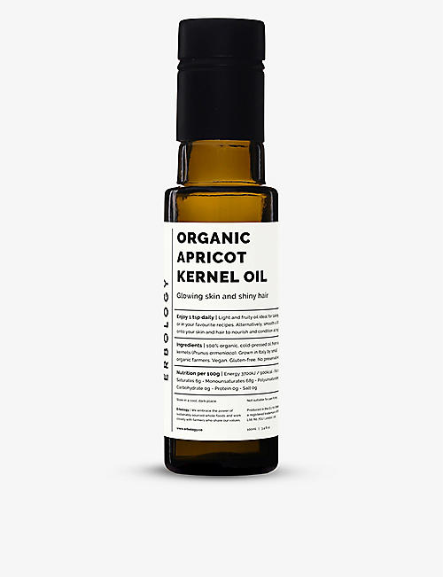 ERBOLOGY: Organic Apricot Kernel oil 100ml