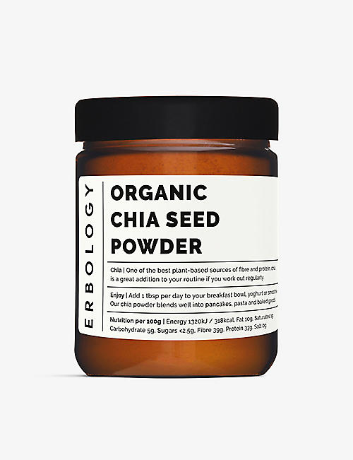 ERBOLOGY: Organic Chia Seed powder 125g