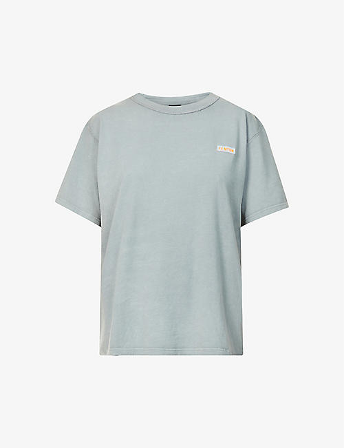P.E NATION: Solar relaxed-fit cotton-jersey T-shirt