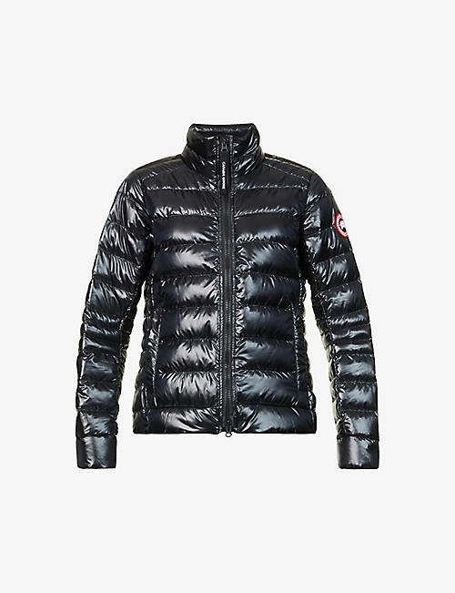 CANADA GOOSE: Cypress high-neck recycled-polyamide jacket