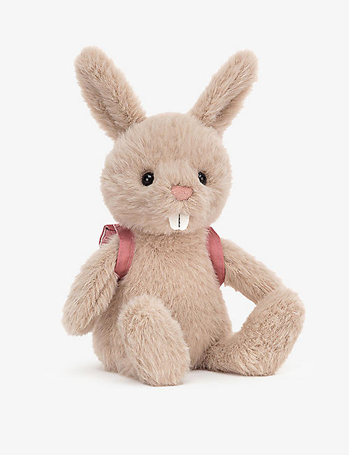 JELLYCAT: Backpack Bunny soft toy 22cm