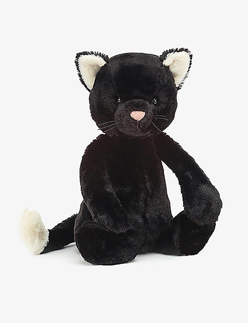 JELLYCAT: Bashful Black Kitten soft toy 31cm