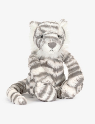 JELLYCAT - Bashful Snow Tiger soft toy 31cm | Selfridges.com