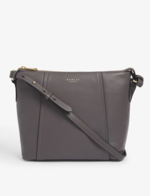 Radley + Co Wood Street 2.0 Medium Leather Crossbody Bag In Black