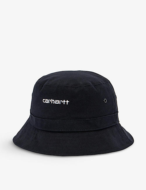 CARHARTT WIP: Script logo-embroidered cotton bucket hat