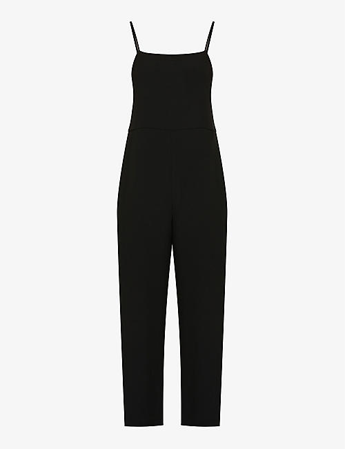 THEORY: Cami wide-leg woven jumpsuit