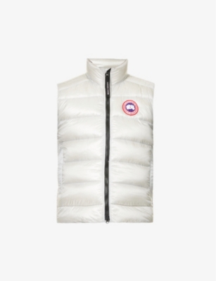 CANADA GOOSE CANADA GOOSE MEN'S SILVERBIRCH CROFTON QUILTED RECYCLED-NYLON waistcoat,53046575