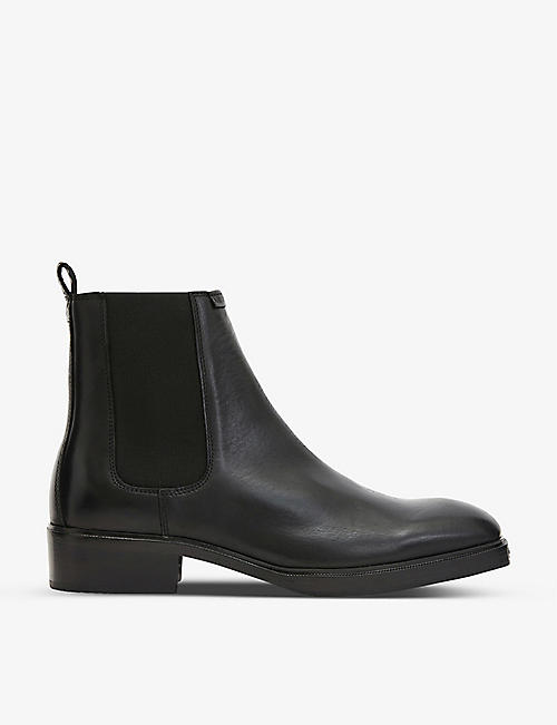 ALLSAINTS: Davy toe-cap leather Chelsea boots
