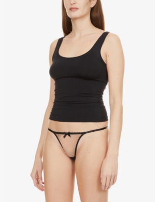AGENT PROVOCATEUR: Ettie mid-rise stretch-mesh briefs