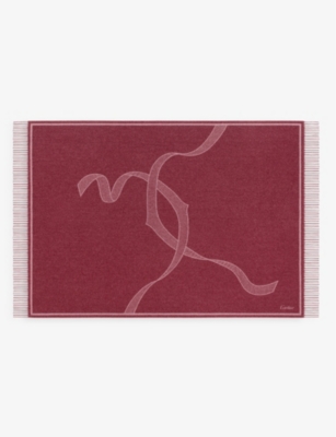 CARTIER WOMENS CHERRY ENTRELACÉS DE CARTIER CASHMERE STOL 53174735