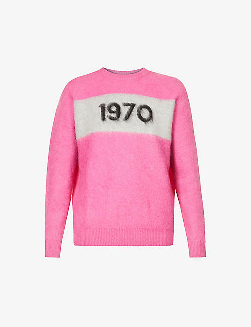BELLA FREUD：1970 超大马海毛混纺毛衣