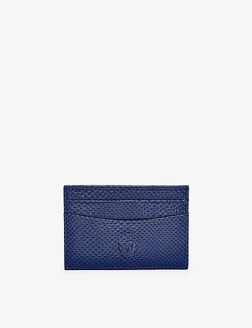 ASPINAL OF LONDON: Branded leather credit card case