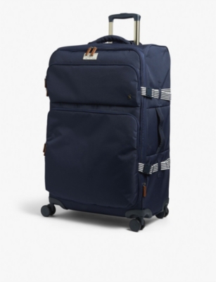 Joules Coast Shell Wheeled Duffle Bag In Navy ModeSens