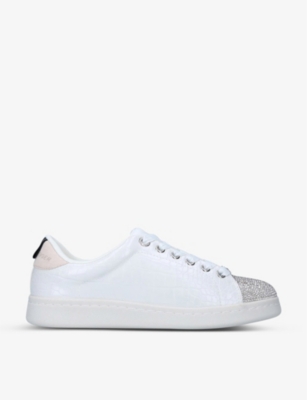 kurt geiger trainers silver