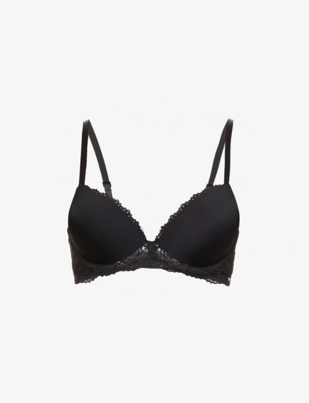 Comfort lotus-lace lift demi bra