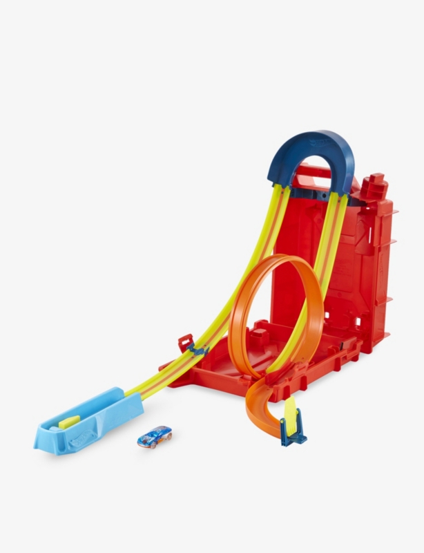 Track Builder Unlimited Fuel Can Stunt Box playset