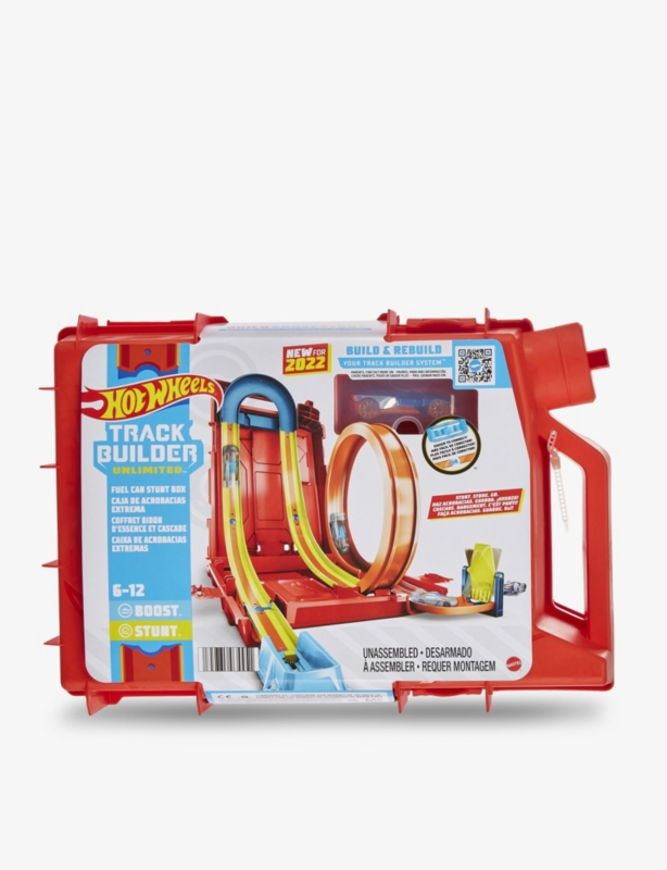 Track Builder Unlimited Fuel Can Stunt Box playset